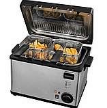 Фритюрниця, подвійна фритюрниця Silver Crest SEF3 2000 C2 4л, 3 корзини, фото 7