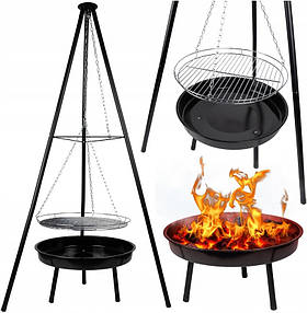 Садовий гриль, підвісне барбекю Maltec Curron 50 см