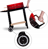 Вугільний гриль, портативний гриль Maltec Curron RedBend GM2000S емальована сталь, фото 8