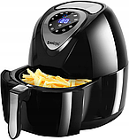 Аерофритюрниця, мультипіч MalTec AirFryer2500W 1400W з антипригарним покриттям, фото 2