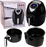 Аерофритюрниця, мультипіч MalTec AirFryer2500W 1400W з антипригарним покриттям, фото 3