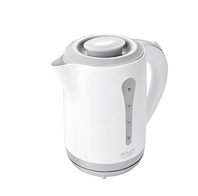 Електрочайник, електричний чайник Adler AD 1244 пластиковий 2.5 л