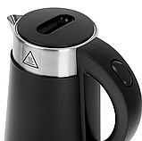 Електрочайник енергозберігаючий Adler AD 1372 чорний 0.6л, фото 4