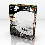 Ваги кухонні, ваги з чашею Adler AD 3137w 5кг, фото 6