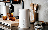 Електрочайник, електричний чайник Adler AD 1345 білий LED регулятор температури, фото 8