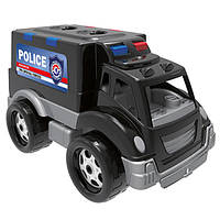 Іграшка поліцейська машина ТехноК арт. 4586 для хлопчика, пластикова, 32.5×20×18.5 см, від 3 років