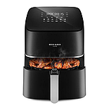 Аерофритюрниця, фритюрниця з гарячим повітрям Mozano Air Fry Master 1700 Вт 8 л, фото 3