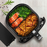 Аерофритюрниця, фритюрниця з гарячим повітрям Mozano Air Fry Master 1700 Вт 8 л, фото 6