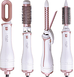 Фен гребінець, стайлер Adler AD 2027 1200 Вт 5 насадок, фото 8