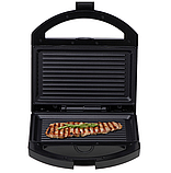 Електричний гриль, контактний гриль Adler AD 3068 антипригарний, вертикальне зберігання, фото 4