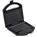 Електричний гриль, контактний гриль Adler AD 3068 антипригарний, вертикальне зберігання, фото 6