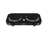 Електроплита, настільна плита Mesko MS 6509 з терморегуляторами, фото 3