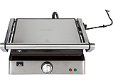 Контактний гриль, електрогриль Silvercrest SKGE 2000 D3 нержавіюча сталь, фото 3