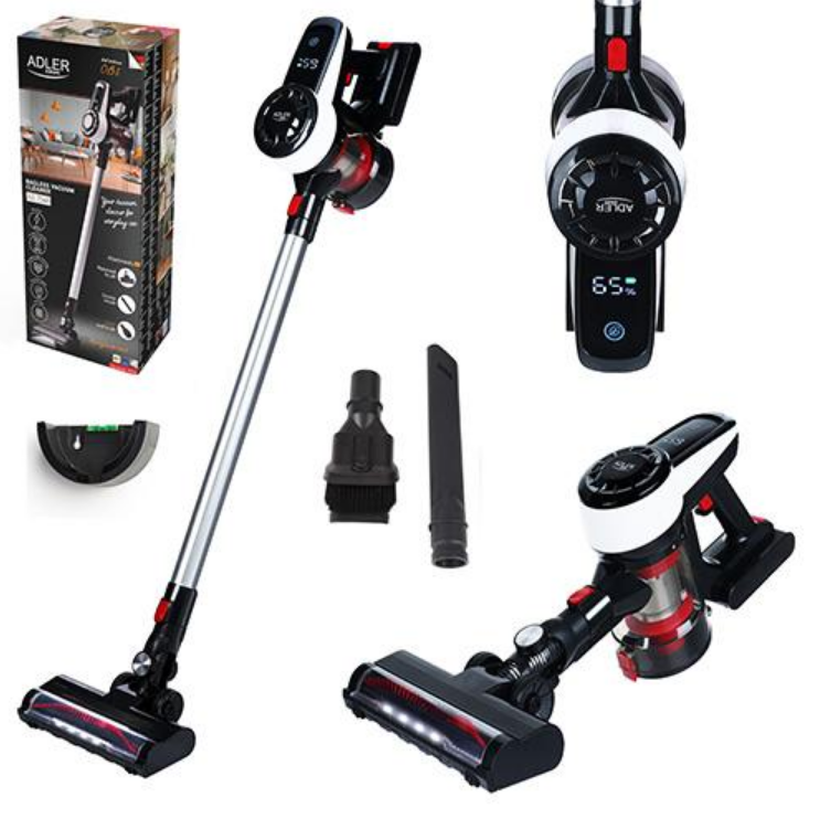 Вертикальний пилосос, безмішковий Adler AD 7048 безщітковий двигун, фото 1