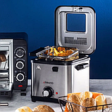 Міні фритюрниця, компактна фритюрниця Ambiano 97305 900Вт 1,5л, фото 9