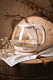 Електрочайник, електричний чайник Adler AD 1283C 1L cappuccino, фото 5