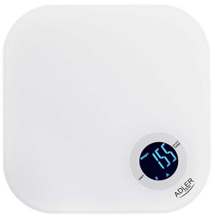 Кухонні електронні вагиAdler AD 3180 10 кг LCD, фото 1