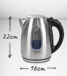 Електричний чайник Adler AD 1223 (1.7 л), фото 4