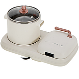 Станція для сніданку 2 в 1 - Гриль та каструля Adler AD 6421, фото 3