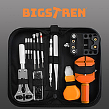 Набір інструментів Bigstren 1904 для ремонту годинників та електроніки 13 предметів, фото 6