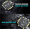 Контролер розведення живлення Foxeer PDB400 8S Dual Battery Pad 12 Hubs, фото 6