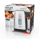Електричний чайник 1 л Adler AD 1273 (1200 Вт), фото 5