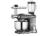 Планетарний міксер тестоміс 3в1 Mozano Kitchen Assistent 3200 Вт сірого кольору AGD/ROB /02#SZA, фото 2