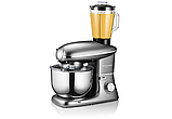 Планетарний міксер тестоміс 3в1 Mozano Kitchen Assistent 3200 Вт сірого кольору AGD/ROB /02#SZA, фото 3