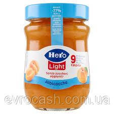 Джем абрикосовий Hero Light Albicocche 280 гр 8 шт ящ, фото 1