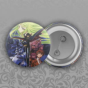 Значок 32 мм Аніме Code Geass 004
