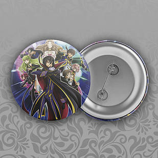 Значок 32 мм Аніме Code Geass 006