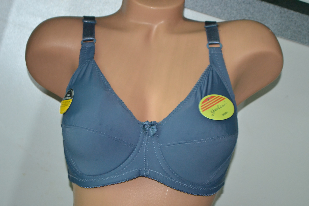 Бюстгальтер Yalisi 8233 з кісточкою без поролону чашка DD Синій, фото 1