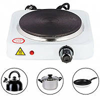Плита електрична 1000W, на одну конфорку, H-002F / Настільна електроплита