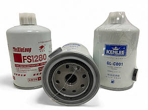 Фільтр паливний FS1280/1000816697 (BF1280/P551329/ H17WK06/84476807/ WK9165X/43923093) Резьба M13/16''-18