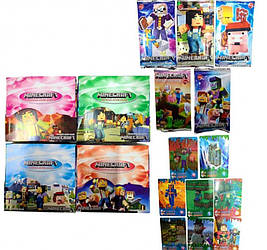 Набір колекційних карток Майнкрафт 288 штук