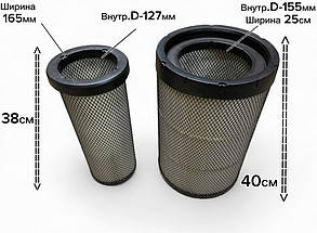 Повітряний фільтр BFA-PU2841/-01 OEM WG9725190102 KW2540 40C5010