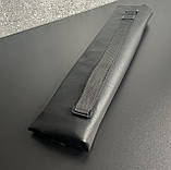 Набір шампурів Д9 з дерев'яною ручкою в шкіряному чохлі (6 шт), фото 4