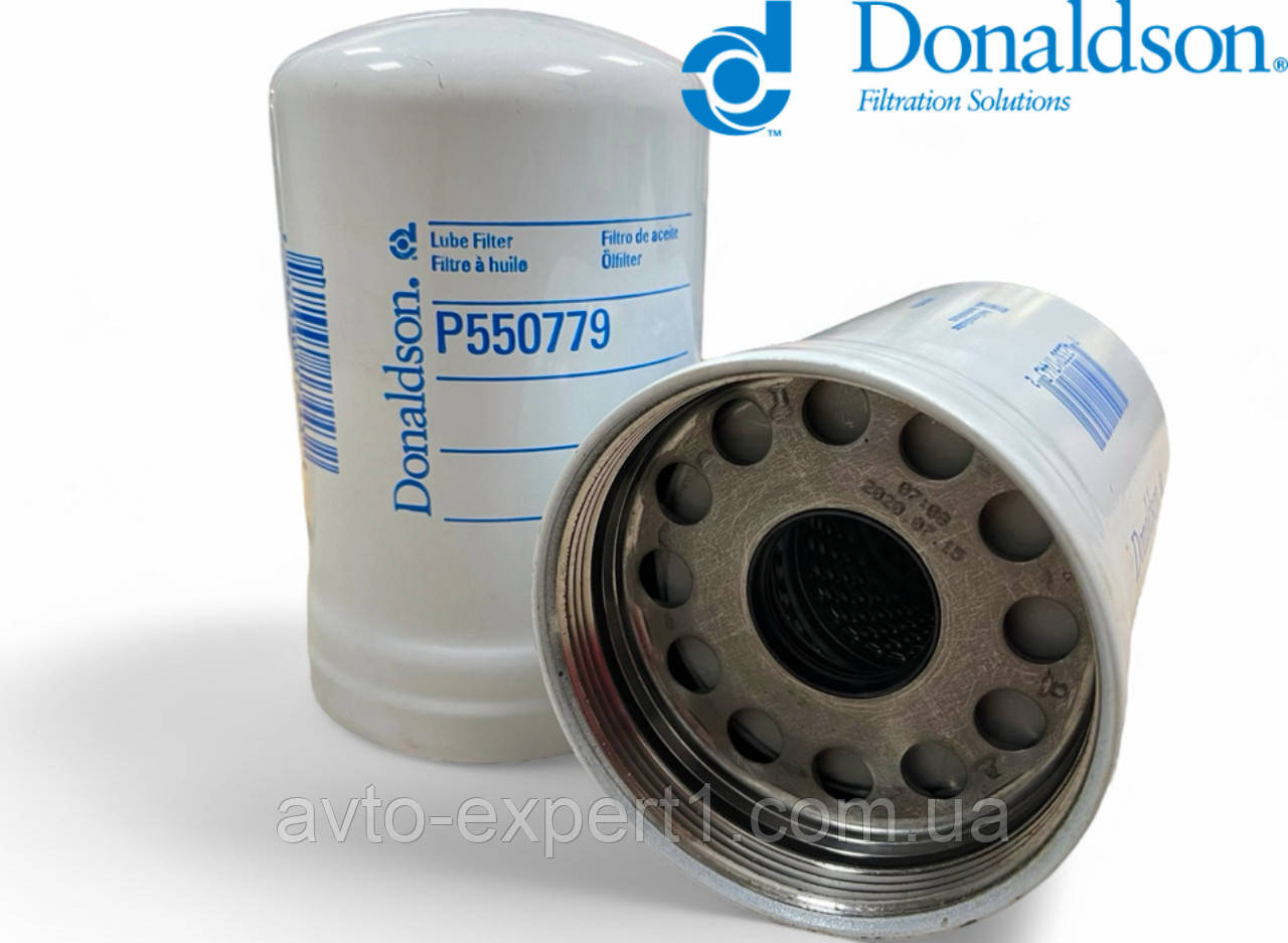 Оливний фільтр Donaldson P550779 (068711/068711.0/0000687110/RE504836/SO10044/LF16243) Різьба M92 x 2.5, фото 1