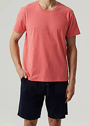 Чоловіча піжама домашній комплект шорти + футболка atlantic NMP-379