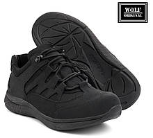 Кросівки жіночі чорні замшеві армійські "Desert Urban", легкі кросівки для ДСНС та поліції