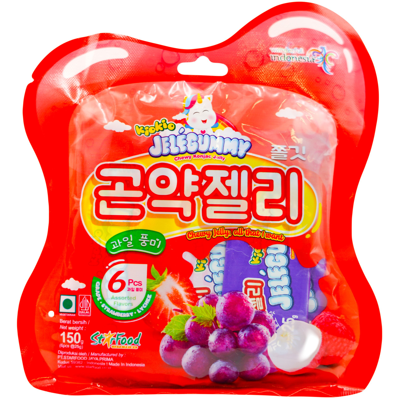 Желейки 6 шт Red Pack Series KIOKIO 150 г
