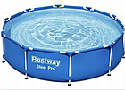 Круглий басейн-стійка Каркасний басейн Bestway 305 х 305 см, фото 5