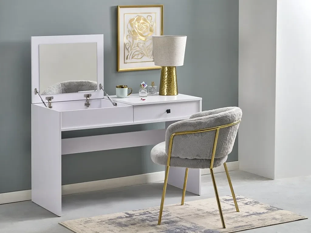 Туалетний столик Megan, білий, фото 1