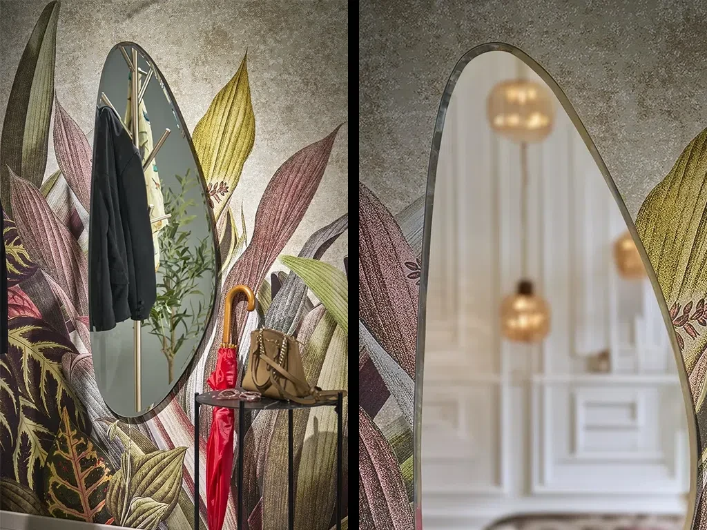 Настінне дзеркало Serenity, сріблястий, фото 1