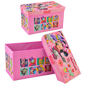 Кошик-ящик для іграшок Minnie Mouse (збірна конструкція, 40х25х25 см) D-3524