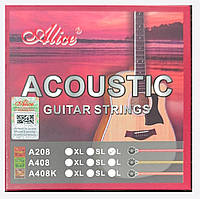 Струни для акустичної гітари Alice A208L 12-53 Light