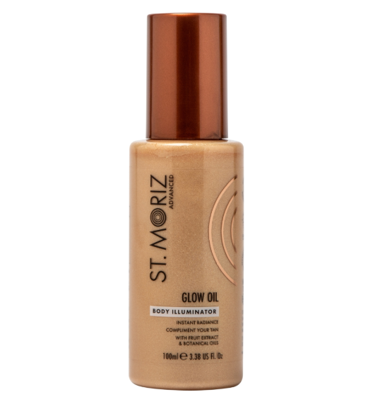Зволожуюча олія з шимером St.Moriz Advanced Glow Oil Body Illuminator 100 мл