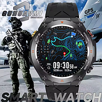 Водонепроницаемые умные часы с компасом барометром тонометром мужские смарт watch мерять давление ударостойкие