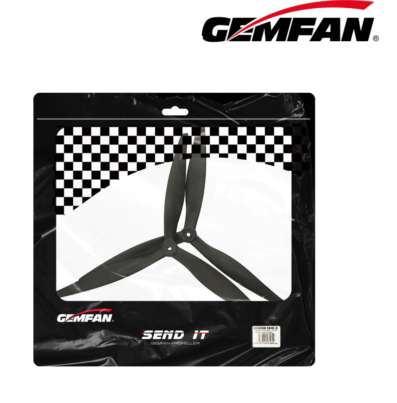 Пропелери Gemfan 1410 на 3 лопаті Пара 1CW/1CCW