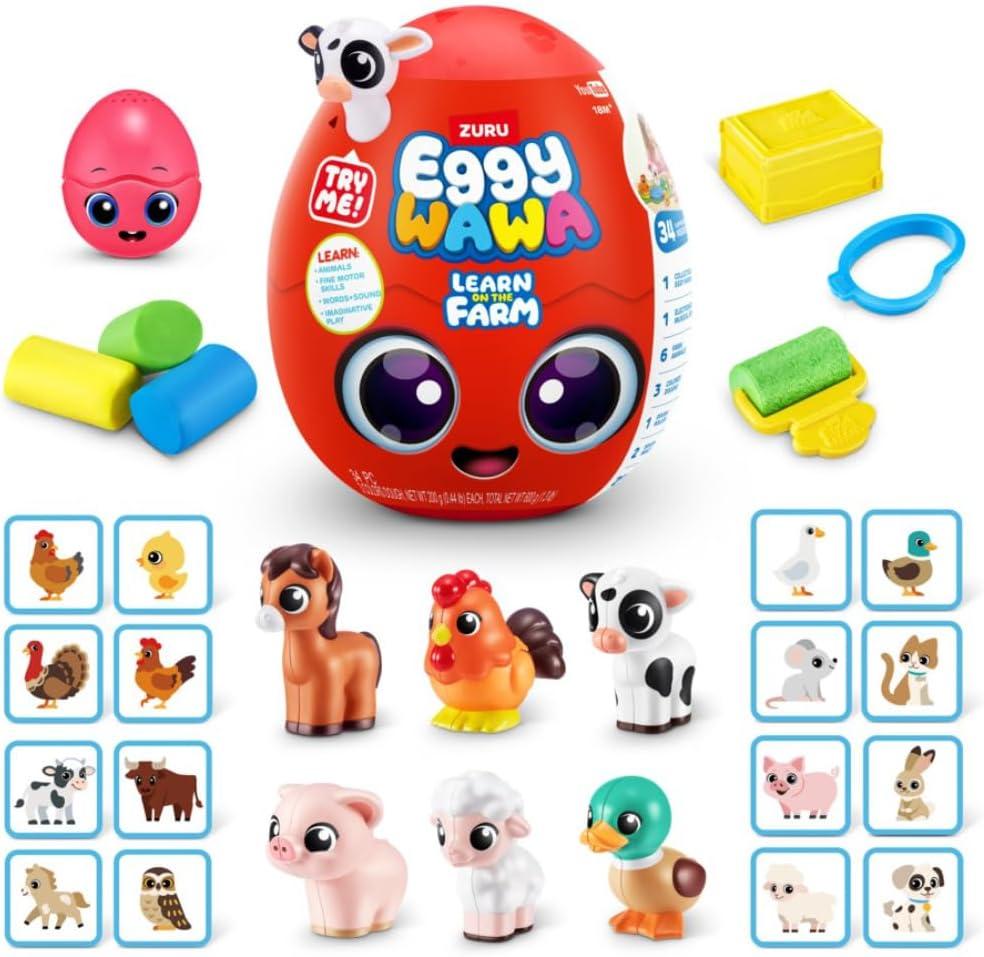 Інтерактивний набір Навчання на фермі Eggy Wawa ZURU, Learn on The Farm Eggy Wawa ZURU